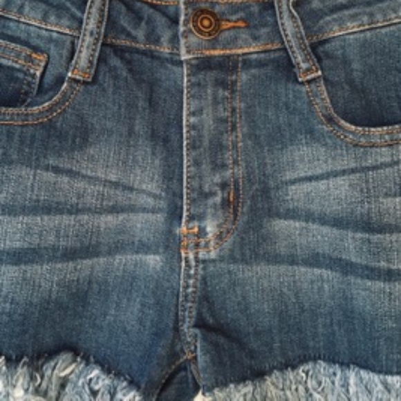 MACHINE Women's Denim Shorts Sm - Picture 1 of 3